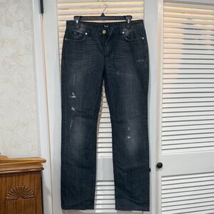 D&G Black Distressed Jeans